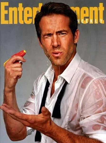 Ryan Reynolds Entertainment Weekly Poster