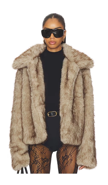 Leila Faux Fur Jacket