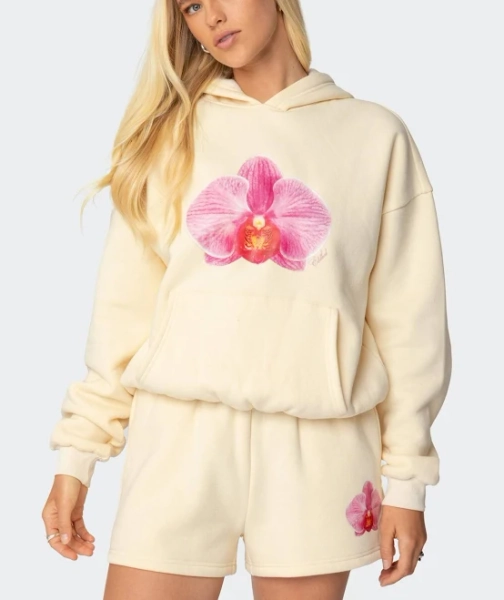Edikted Women's Orchid Babe Hoodie