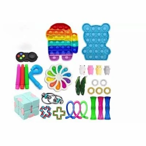 Link 31 Piece Fidget Sensory Toy Set