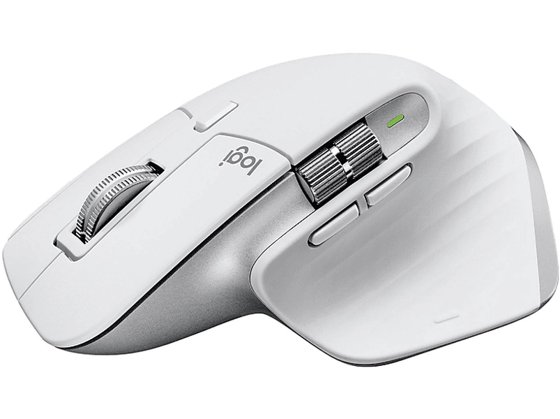 LOGITECH 910-006560 MX MASTER 3S GREY Maus, Pale Grey