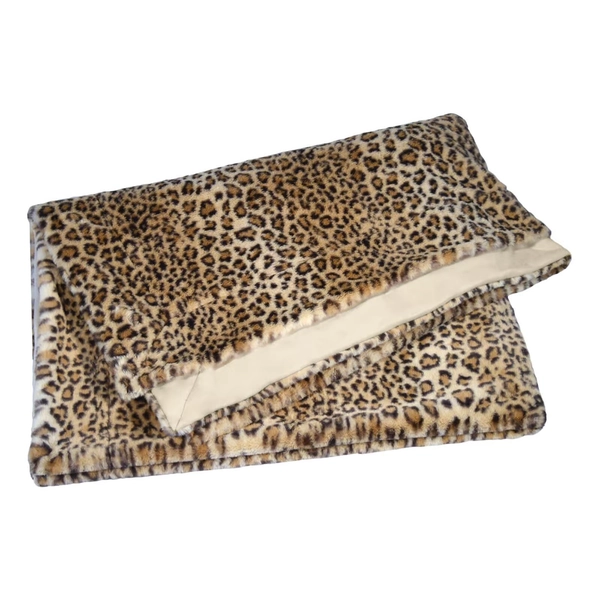 Mesana Wohndecke Fellimitat Leopard 150x200 cm