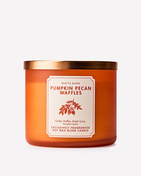 Pumpkin Pecan Waffles 3-Wick Candle