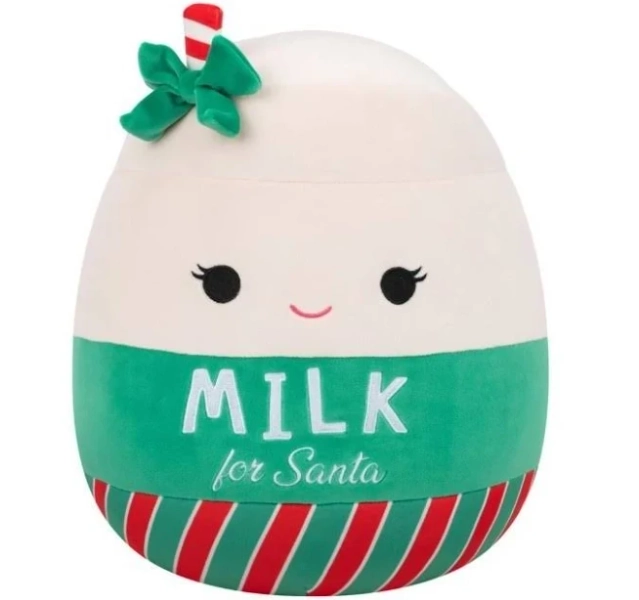 Original Squishmallows Hedda The Milk for Santa Plush Toy