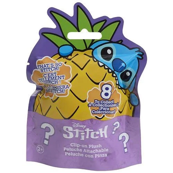 Disney Stitch Clip-On Mini Plush