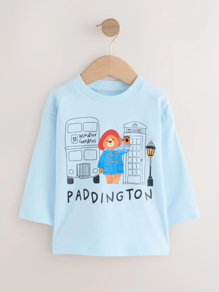 WEAR - Blue Paddington Long Sleeve T-Shirt (12mths-8yrs)
