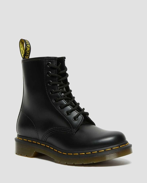 DR MARTENS 1460 Women's Smooth Leather Lace Up Boots