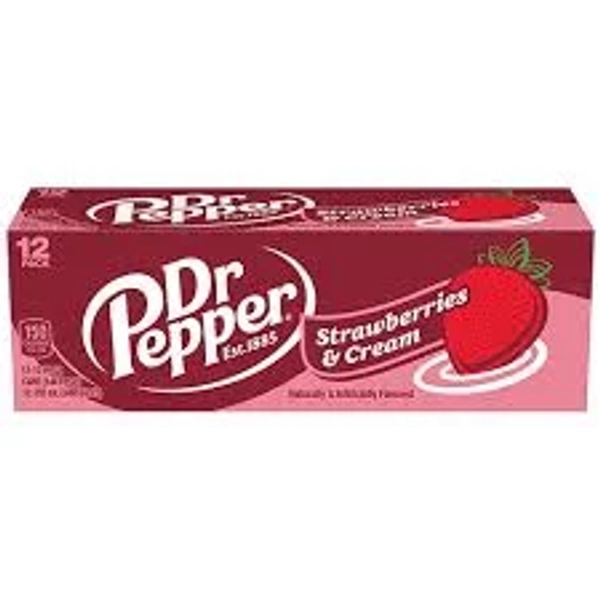 Dr. Pepper Strawberries & Cream Soda