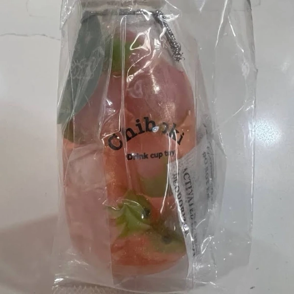 Handmade Chiboki Pink Roses & Cube Squishy Bottle Squishy - New Toys & Collectibles | Size: s