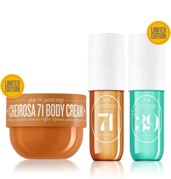sol de janeiro Sweet Escape Site Exclusive Bundle Cheirosa Perfume Mist Set Featuring Cheirosa 71 Body Cream