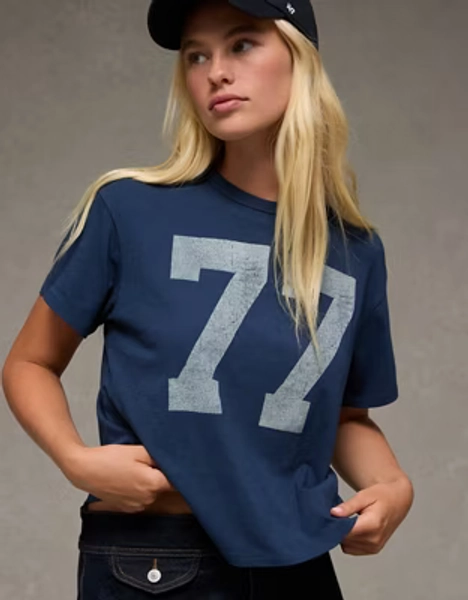 AE Ex-Boyfriend Logo Graphic T-Shirt