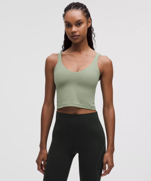 lululemon Align™ Tank Top *Light Support, A/B Cup - Desert Green - 16