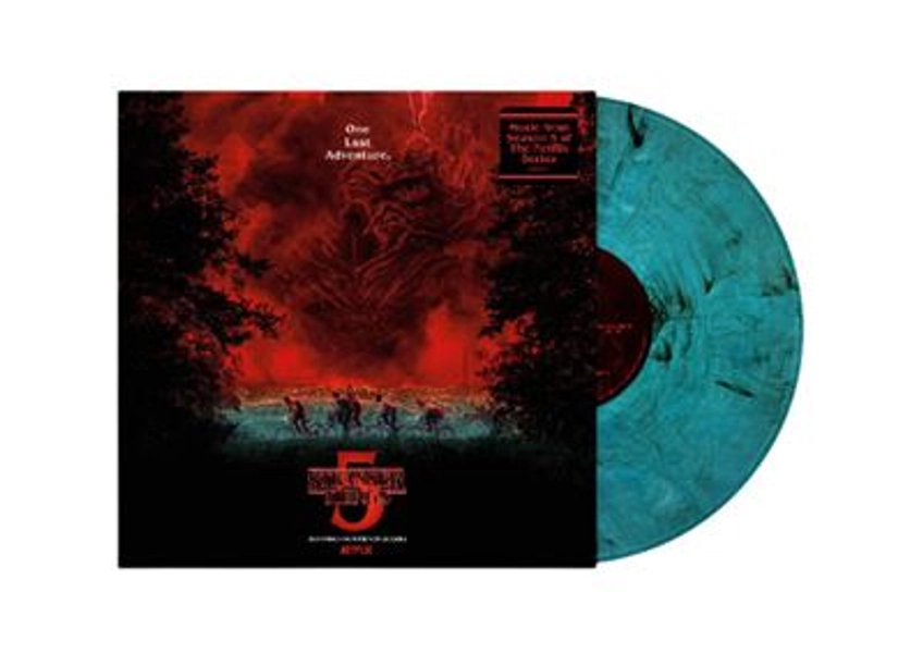 Stranger Things 5 (Soundtrack From The Netflix Series) Exclusivité Fnac Vinyle Bleu Marine