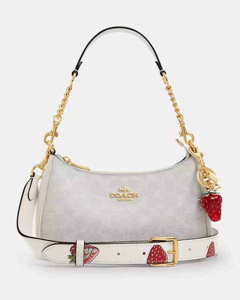 COACH® Outlet | Strawberry Bag Strap & Charm