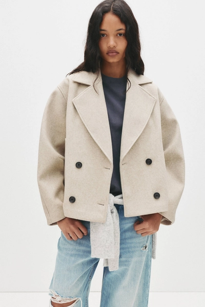 Short cloth coat