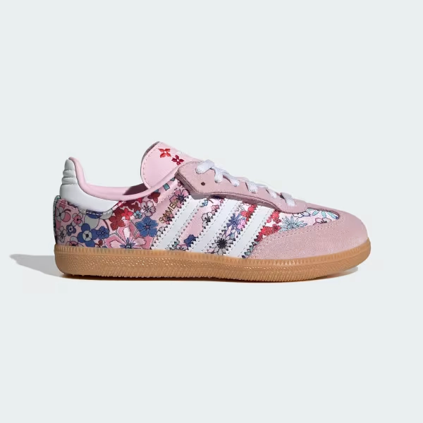 adidas Liberty London Samba OG Comfort Closure Elastic Lace Shoes