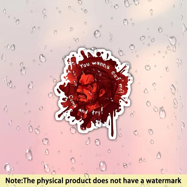 Markiplier Simon's Fan Art – Try It Out! Fun Vinyl Stickers, Waterproof Stickers, Car Stickers, Phone and Laptop Stickers, Durable Stickers
