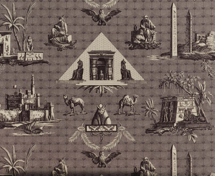 Pierre Frey Braquenié | Fabrics Monuments d'egypte - Original (B1818001)