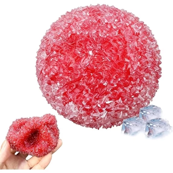3In New Ice Squishies Stress Ball, Crunchy Squishy Stress Ball Squeeze Stress Slushie Squishy,Non-Sticky Slow Rising Squeeze Ball, Ice Skin Fidget Sensory Toys for Relaxing (RED) - Walmart.com