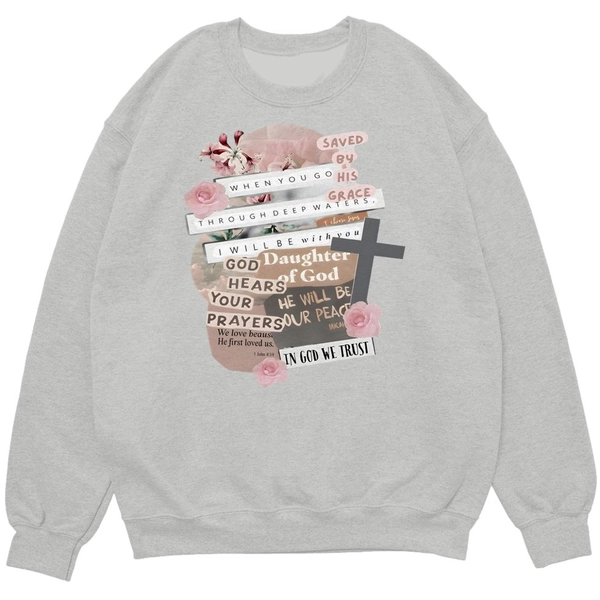 Daughter of God Christian Faith Sweatshirt, Classic Women's Gift
