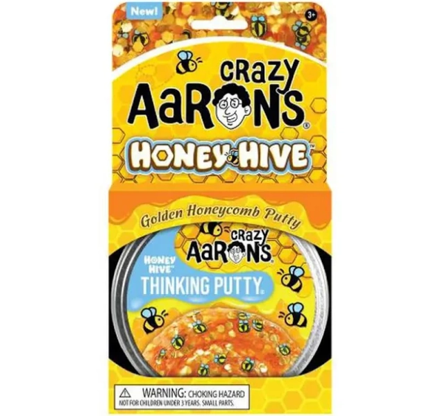 Crazy Aarons Thinking Putty Honey Hive Toy