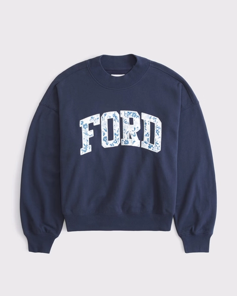 Ford Graphic Oversized Sunday Crew