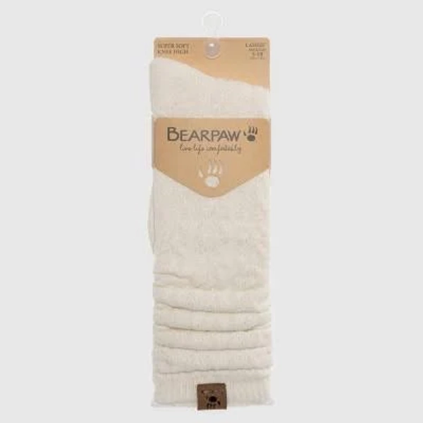 Bearpaw Women's Knee High Cable Socks