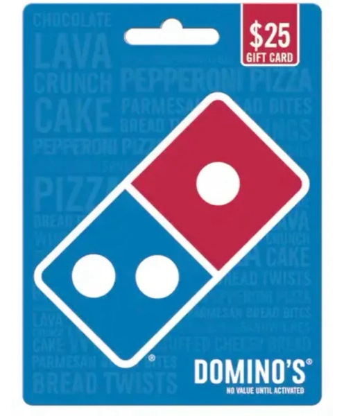 Dominos gift card 