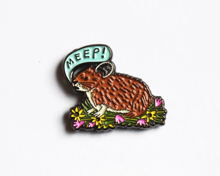 Pika Enamel Pin