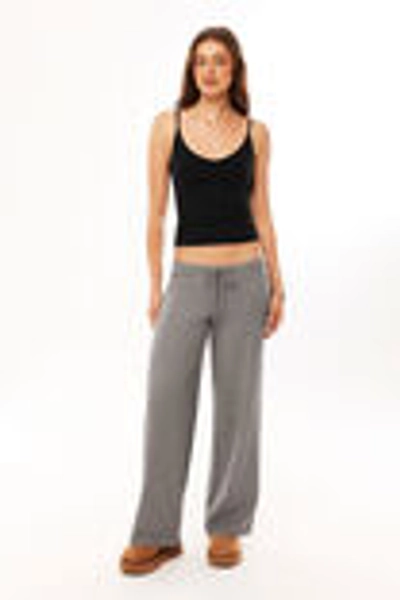 Katie Knit Lounge Pant - Grey