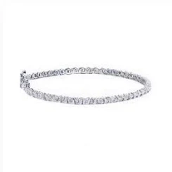 Tiffany Victoria Platinum Diamond Tennis Bracelet
