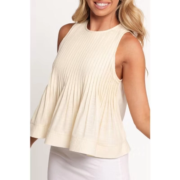 Doria Top - Cream S