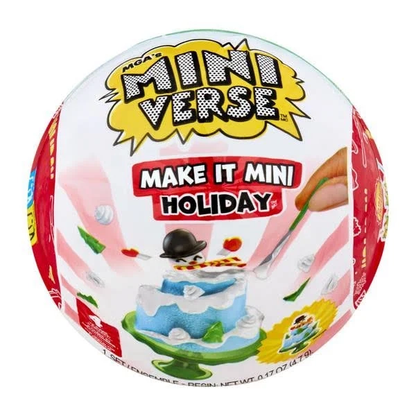 MGA's Miniverse Make It Mini Holiday Mini Collectible