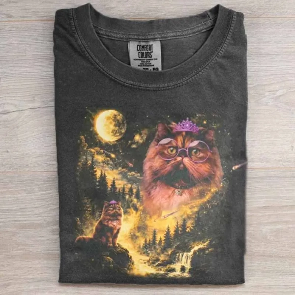 Vintage Princess Donut Moon Shirt