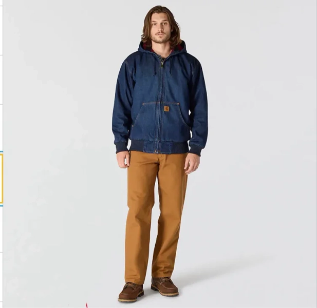 Loose Fit Denim Active Jac - 2 Warmer Rating | Winter Gear | Carhartt