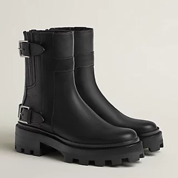 Jaimy ankle boot - Black | Hermès USA