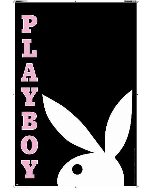 Playboy Rabbit Head Poster
