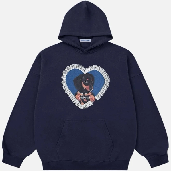 Aelfric Eden Lace Dog Pullover Hoodie