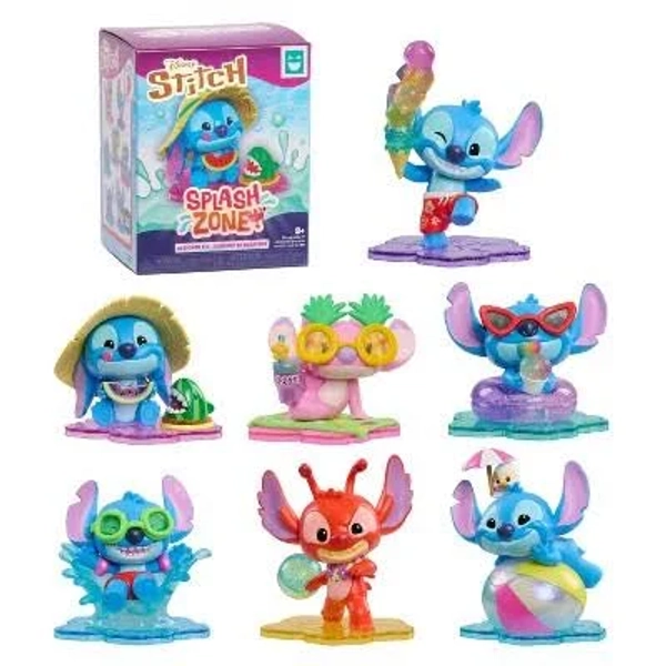 Happy Haul Disney Stitch Splash Zone Designer Figs Blind Box Surprise Toys