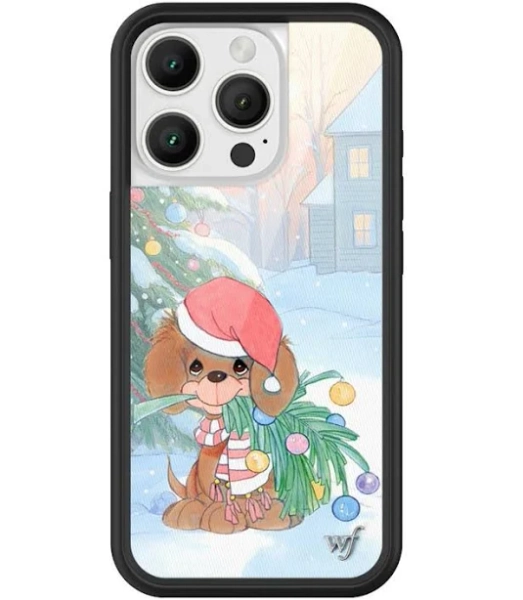 Wildflower Precious Moments Holiday Pup iPhone case