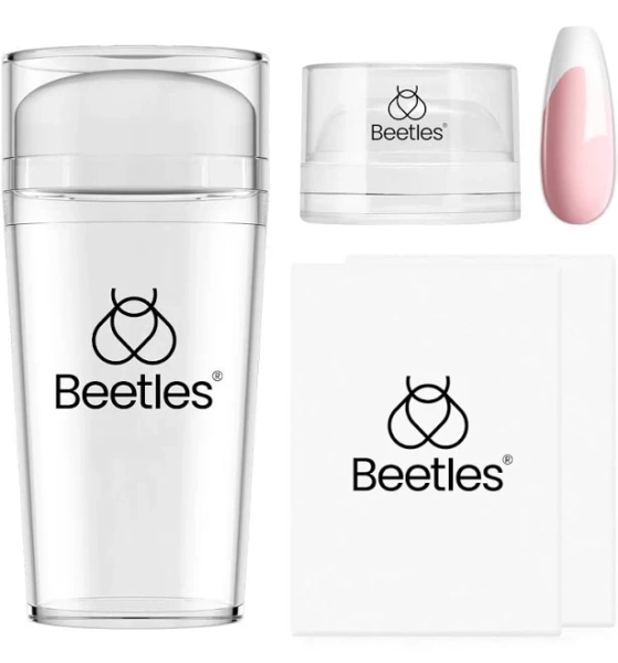 Beetles French Tip Nail Stamp