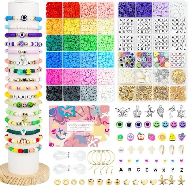 6000Pcs Bracelet Making Kit
