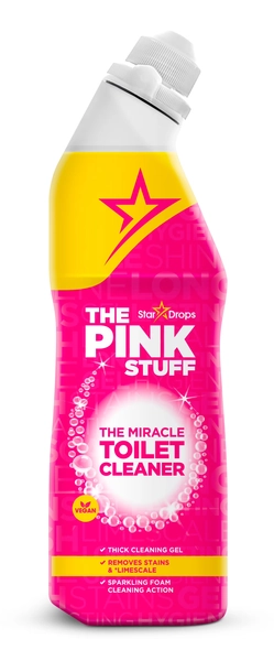 The Pink Stuff, Miracle Toilet Cleaner Gel, Bathroom Cleaner, 25.4 fl. oz. Bottle - Walmart.com