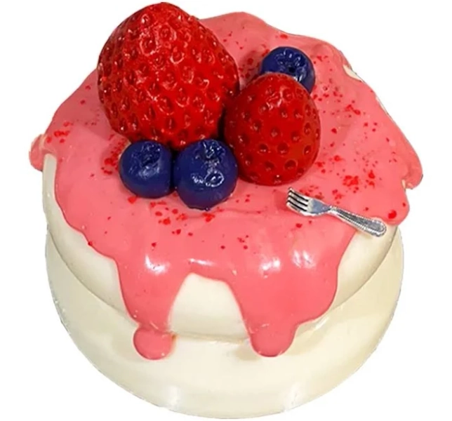 Soufflé Food-grade Silicone Taba Squishy, Handmade Creamy Soft Squeeze Toy, Office Class Stress