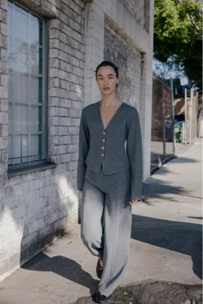 PANTALON PALAZZO AU TOUCHER DOUX