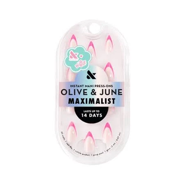 Olive & June + Bubble Instant Mani Stiletto Press-on Nails
