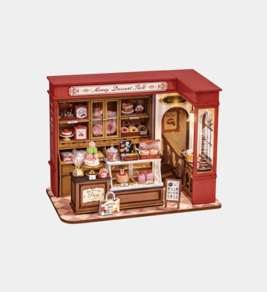 Rolife Honey Dessert Talk DIY Miniature Dollhouse Kit