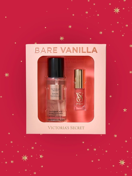 Bare Vanilla Mist and Lip Gift Set 2 Piece