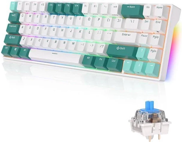 RK ROYAL KLUDGE RK71 Mechanical Gaming Keyboard