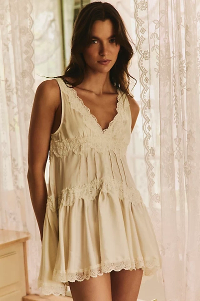 In This Groove Mini Slip Dress